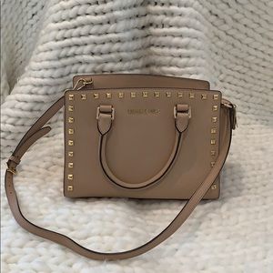 blush Michael Kors bag